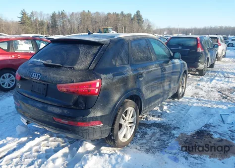 2017 Audi Q3 2.0T Premium z USA, uszkodzony, nr VIN WA1BCCFS4HR004550